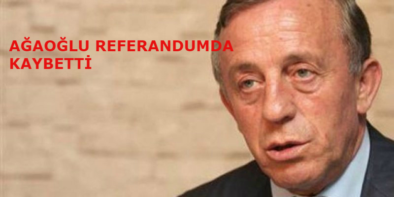 Ağaoğlu 70 bin Euro'luk referadum iddiasını kaybetti!