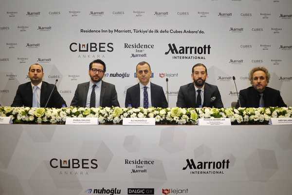 Cubes Ankara Otel bölümü için Marriott International ile anlaştı!