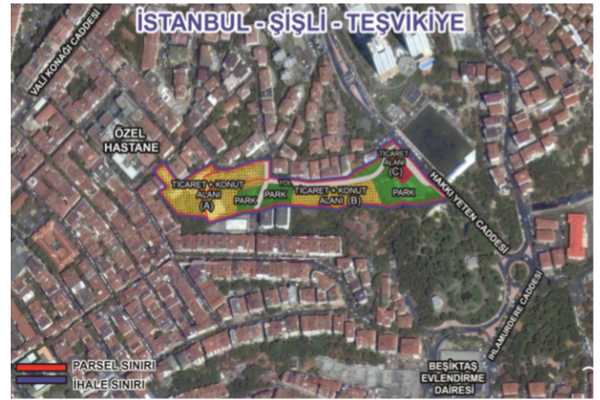 Emlak Konut İstanbul Şişli Teşvikiye arsasını ihaleye çıkarıyor!