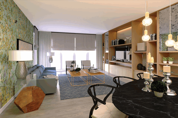 Eston Şehir Koru projesinin örnek daireleri kapılarını açtı!