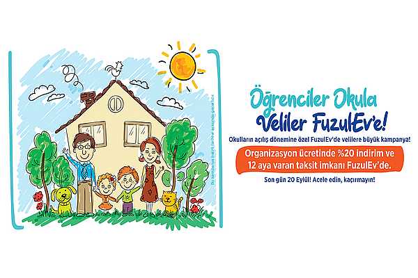 FuzulEv’den ‘Okula Dönüş’ Kampanyası!