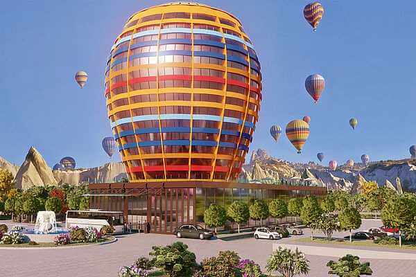 Niziplioğlu Holding'den Kapadokya'ya balon şeklinde otel!