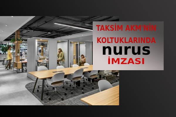 Nurus'tan Ev tipi ofis mobilyaları!