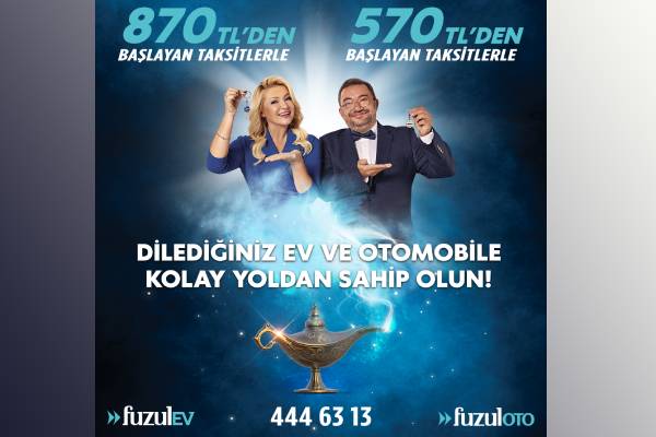 Zahide Yetiş ve Kadir Çöpdemir, Fuzulev ile Fuzuloto’nun reklam çalışmasında buluştu!