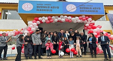 Hakkarili Çocuklar Yeni Okuluna Kavuştu!