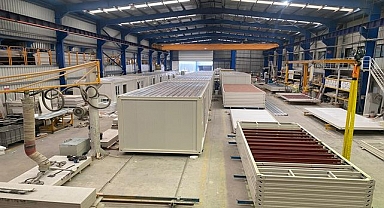 Vekon, günde 60 adet yaşam konteyneri üretiyor!