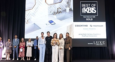 Cosentino, KBIS 2025'te 3 ödülün sahibi oldu!