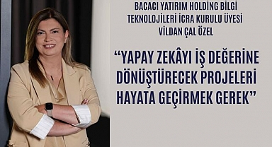 Bacacı Yatırım Holding, Yapay Zekâ ve Veri Odaklı Dönüşüme 500 Milyon TL Yatırım Yapacak!