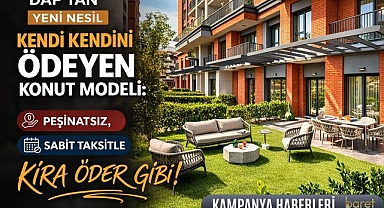 DAP’tan Yatırımcıya “Kira Öder Gibi” Konut Kampanyası!