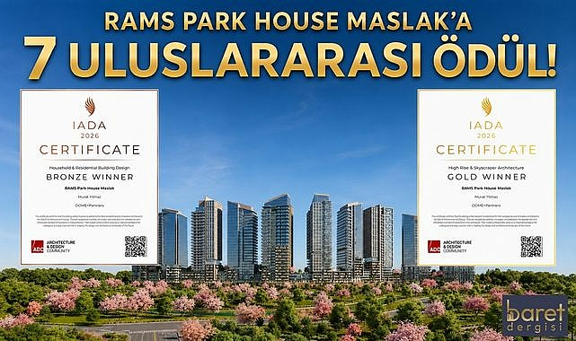 RAMS Park House Maslak’a Küresel Arena’da Ödül Yağmuru!