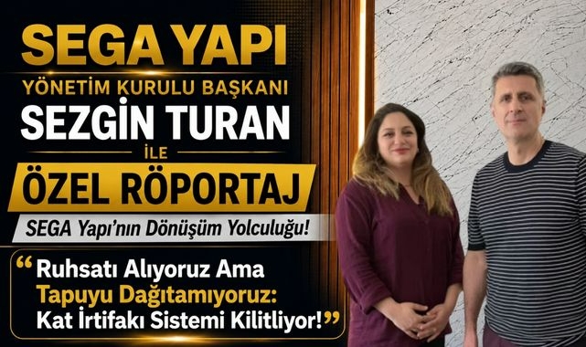 SEGA Yapı Vites Yükseltti! 2027'ye Kadar 1.200 Yeni Konut Üretecek!