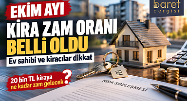  Ev sahibi ve kiracılar dikkat! Ekim ayı kira zam oranı belli oldu!