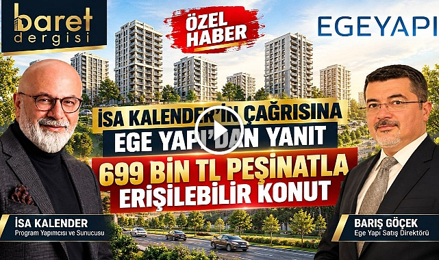 İsa Kalender'in Çağrısına Ege Yapı'dan Yanıt!